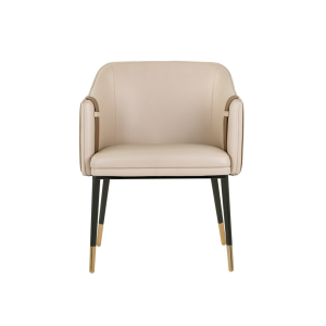 Chaise à manger demi-tonneau